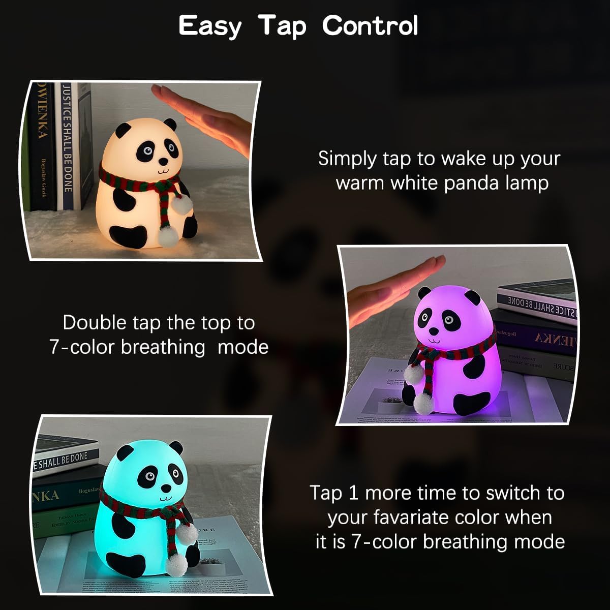 Cute Panda Light Lamp