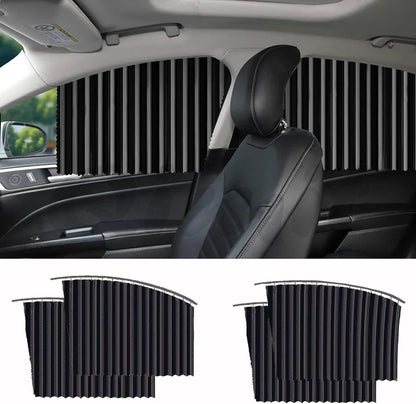 Car curtain with UV protection